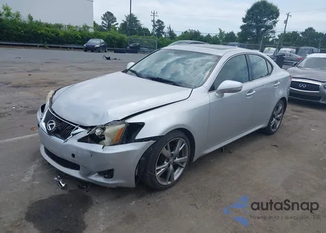 2010 Lexus Is 250 z USA, uszkodzony, nr VIN JTHBF5C28A5109097
